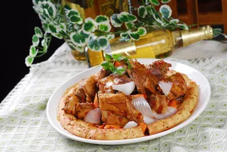 馕包肉餐饮菜单高清图