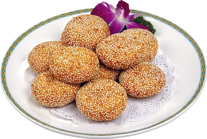 芝麻南瓜饼