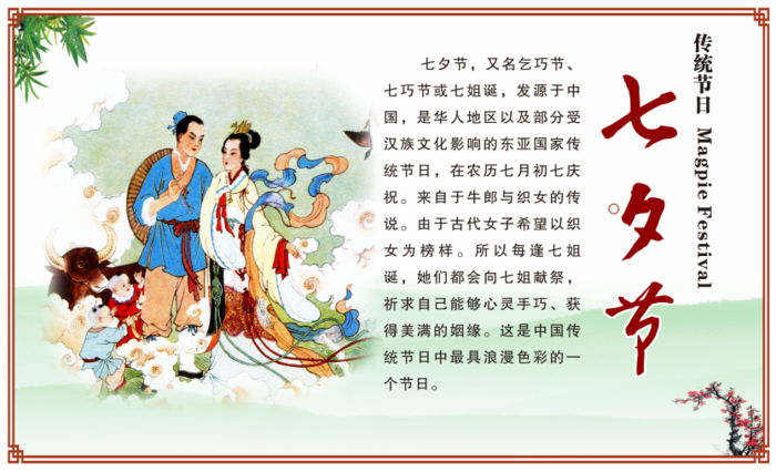 中国八大传统节日之七夕