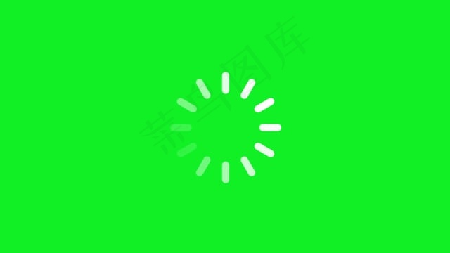 装载圈, 加载, 装载绿屏, 绿色屏幕, 色键, 技术