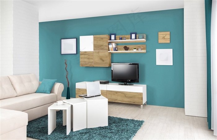 精美客厅装修效果图素材大图