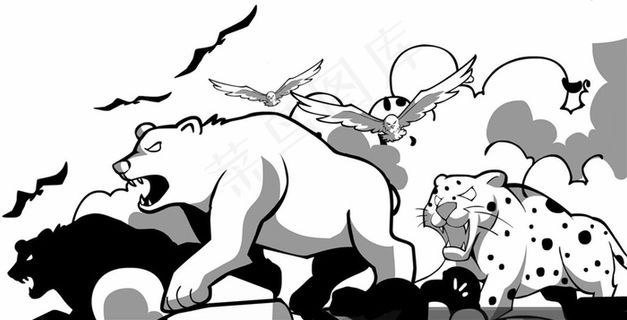 森林止步猛兽出没