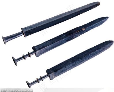 中华传统兵器-精美的青铜剑