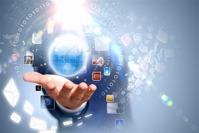 商务科技信息创意