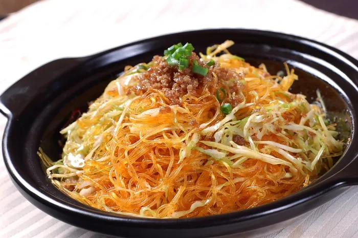 砂锅石锅美食煲类特色菜怀海皇干捞粉丝