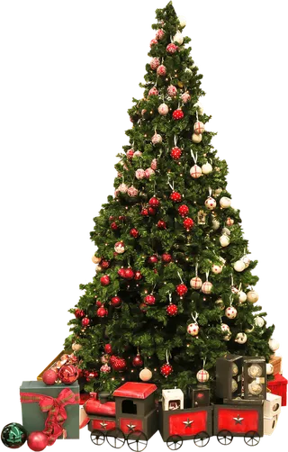 实物圣诞树