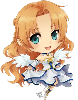 迷你女孩可爱人物素材卡通