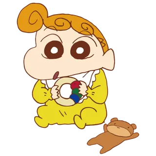 蜡笔小新可爱人物免扣素材