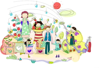 人物 卡通 旅游