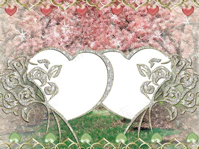 情人节相框素材图片下载