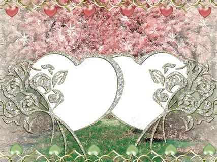 情人节相框素材图片下载