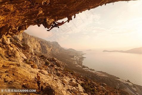 户外登山高清图