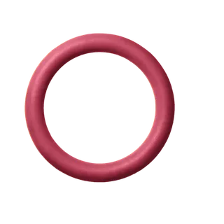 立体圆圈红色元素