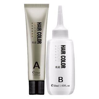 亮莊染发 (2)超市商品白底图免抠实物摄影png格式图片透明底