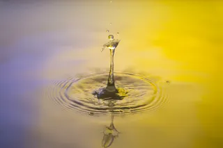 高清水珠水花水滴