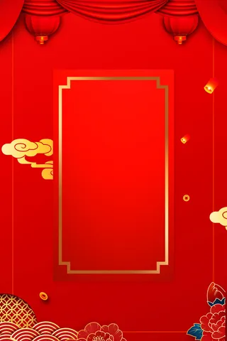 新年春节喜庆摄影楼背景图设计素材