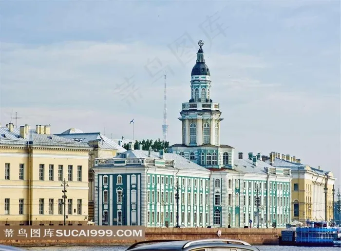 圣彼得堡城市美景素材