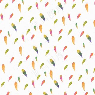 彩色树叶平铺背景图片