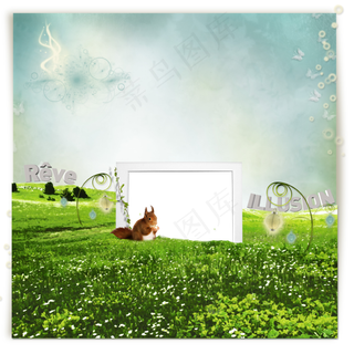 高清卡通相框图片下载