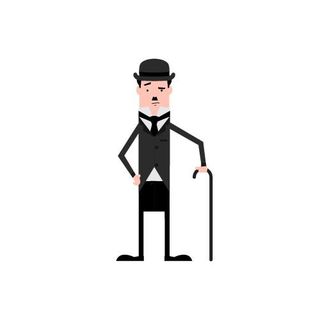 查理·卓别林 PNG免抠