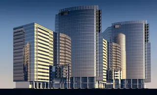 亮丽高楼大厦图片