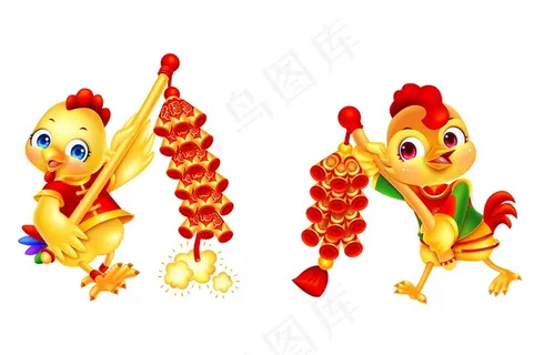 春节十二生肖之鸡