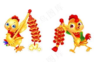 春节十二生肖之鸡