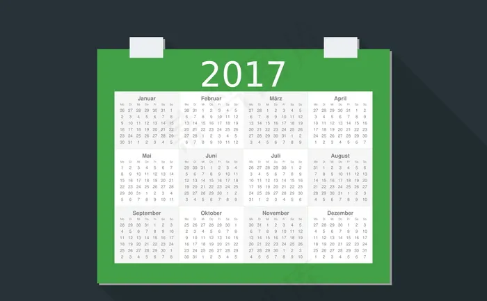 2017鸡年日历图片