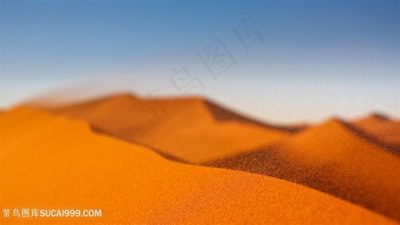 唯美沙漠风景图片