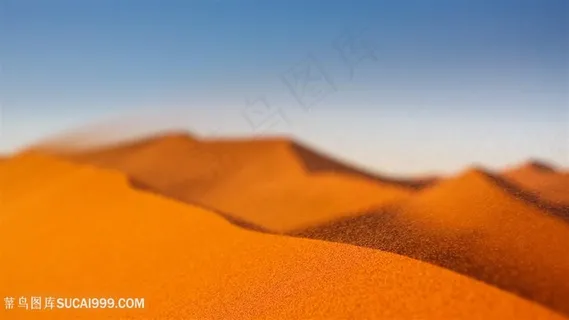 唯美沙漠风景图片