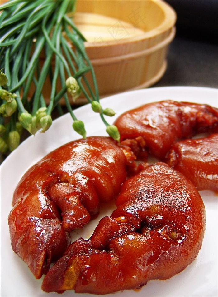 酱猪手美食图片