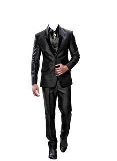 高档西服行走销售照