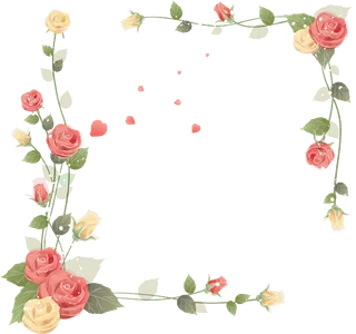 38妇女节三八女神女王粉色花朵玫瑰艺术字设计png免抠ps素材