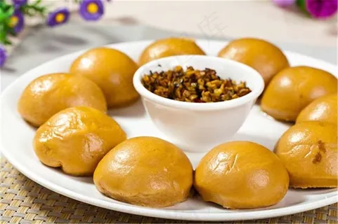巨尊杂粮包扣捞菜美食素材 巨尊杂粮包扣捞菜美食素材