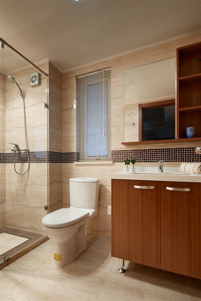 白色马桶洗手间