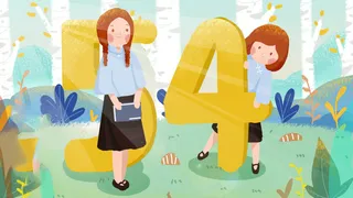 54青年海报54青年插画海报