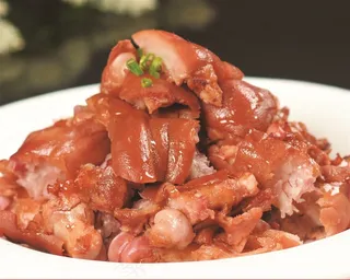 红烧卤猪蹄图片