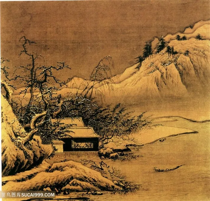 中国风界画山水图164