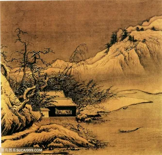 中国风界画山水图164 中国风界画山水图164