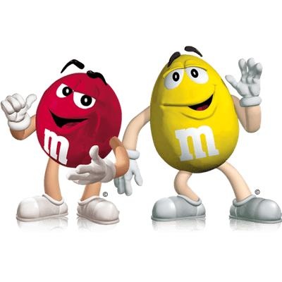 M&M 巧克力豆 PNG免抠(400x400)