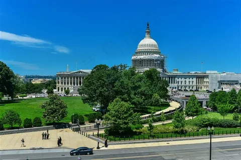 美国国会大厦风景图片 美国国会大厦风景图片