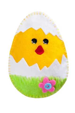 复活节毛毡制品小鸡