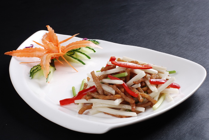 CXC02658莲藕炒蒜香肉