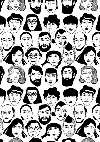 人物头像 男生女生 大叔 发型