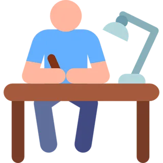 办公简笔剪影图人物卡通少儿兴趣班