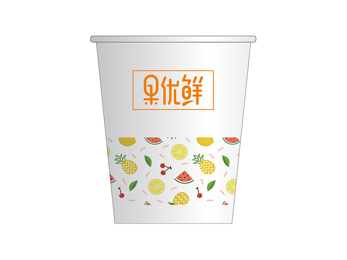 1.果蔬纸杯
