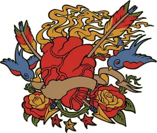 彩色纹身 PNG免抠