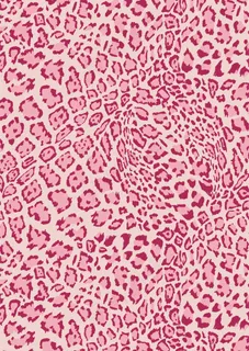 粉红色豹纹