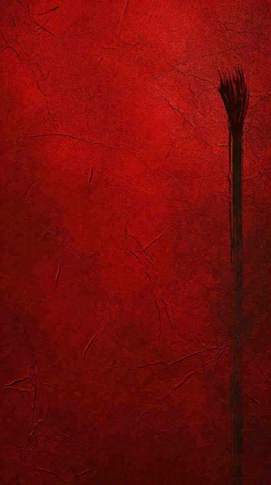 红色暗黑纸张纹理背景(816x1456)