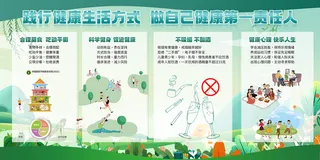 践行健康生活方式做自己健康第一责任人
